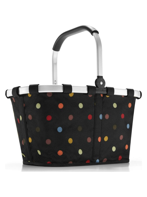 Reisenthel Crna točkasta shopping košara Reisenthel Carrybag