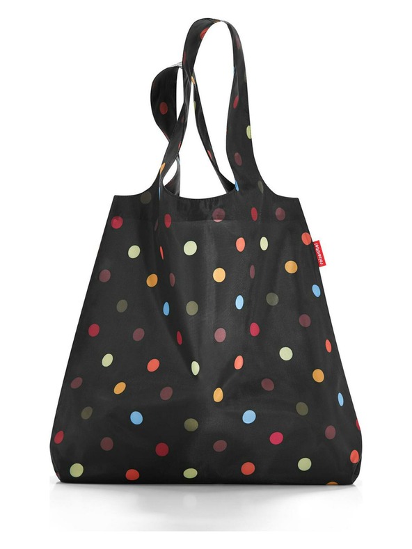 Reisenthel Crna točkasta torba za kupovinu Reisenthel Mini Maxi Shopper