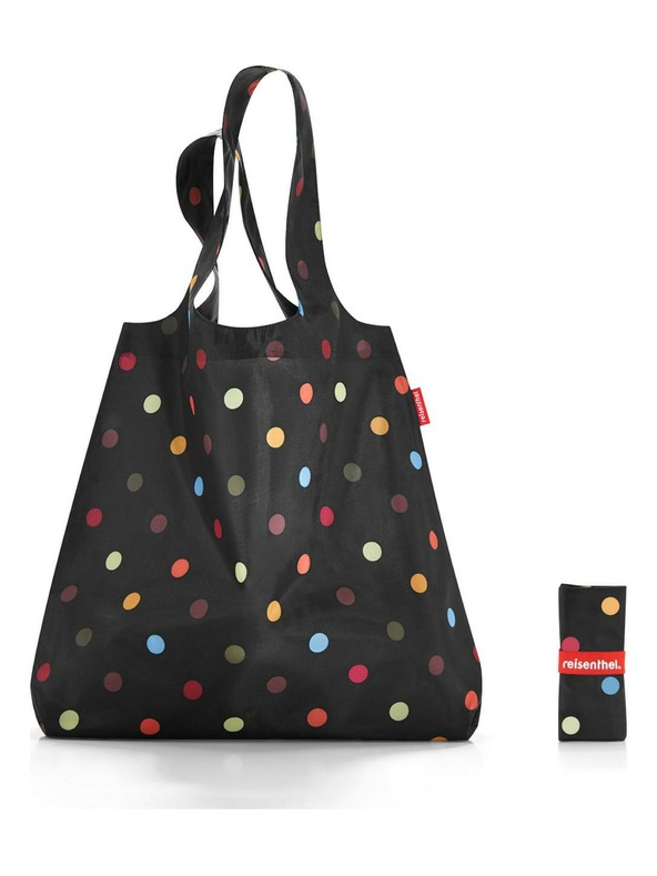 Reisenthel Crna točkasta torba za kupovinu Reisenthel Mini Maxi Shopper