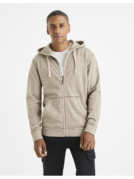 Celio Svijetlo siva osnovna majica Celio Vemoulino