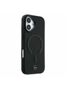 Mercedes Mercedes PU Leather 3D MagSafe Stražnja Kapa za iPhone 17 Black