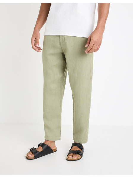 Celio Lanene hlače Dolinus 34/34 Celio