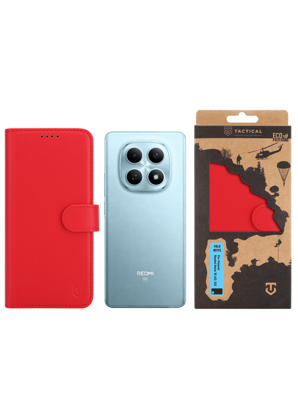 Tactical Tactical Field Notes za Xiaomi Redmi Note 15 4G/5G Red