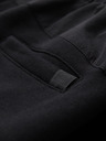 Ombre Clothing Muške trenirke s kontrastnim vstavljenim dijelovima i džepovima na bedrima - crna V1 OM-PASK-0222 Ombre Clothing