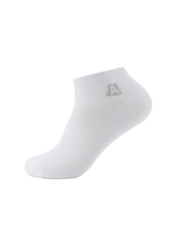 ALPINE PRO Unisex čarape coolmax ALPINE PRO RED DEER bijele