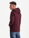 Ombre Clothing Muška pamučna dukserica BASIC sa zipom Ombre Clothing