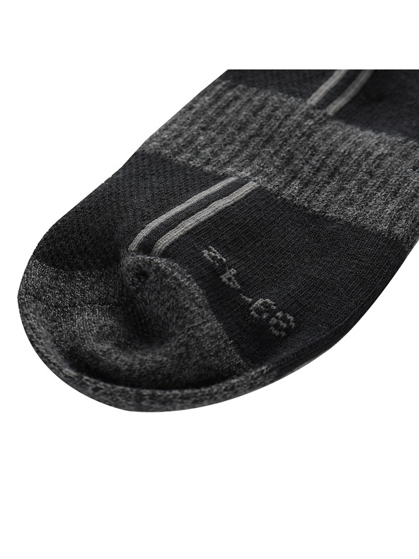 ALPINE PRO Unisex čarape s coolmax tehnologijom ALPINE PRO 3HARE 2 crne