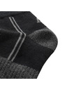 ALPINE PRO Unisex čarape s coolmax tehnologijom ALPINE PRO 3HARE 2 crne