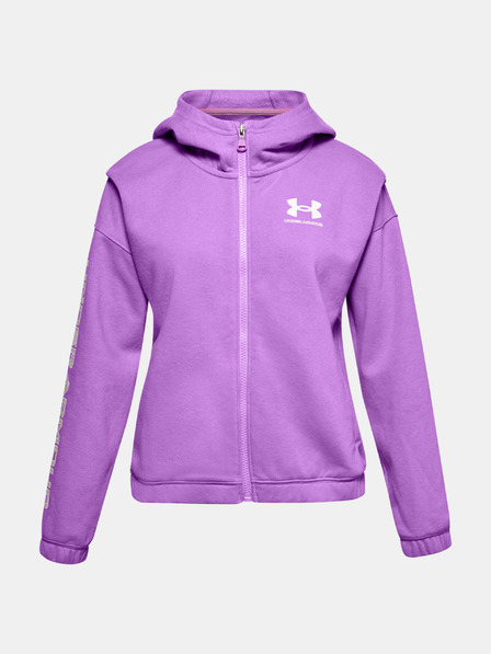 Under Armour Djevojčična jakna Under Armour Rival Fleece FZ Hoodie