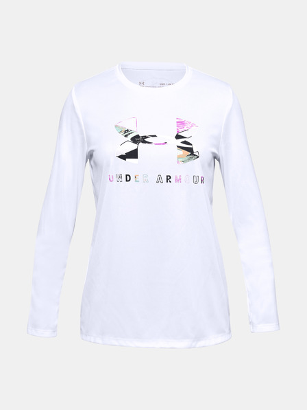 Under Armour Djevojčična majica Under Armour Tech Graphic Big Logo LS T-Shirt
