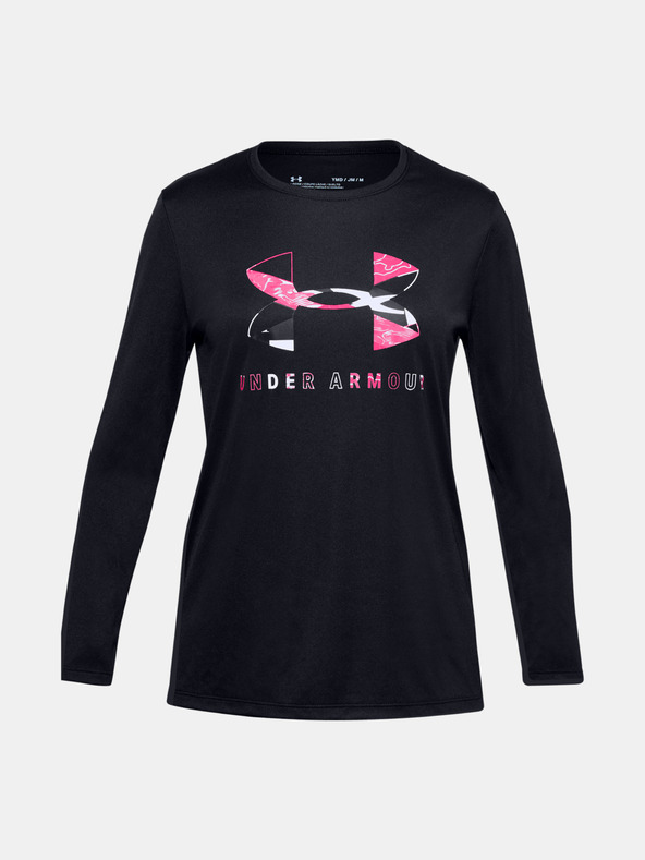 Under Armour Djevojčična majica Under Armour Tech Graphic Big Logo LS T-Shirt