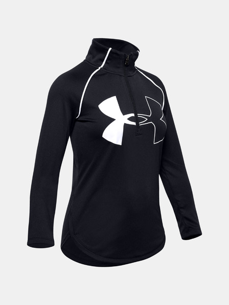 Under Armour Djevojčična majica Under Armour Tech Graphic Big Logo 1/2 Zip