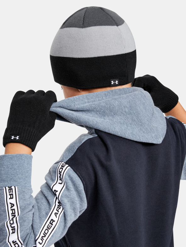 Under Armour Dječačka kapa i rukavice Under Armour Boys Beanie Glove Combo