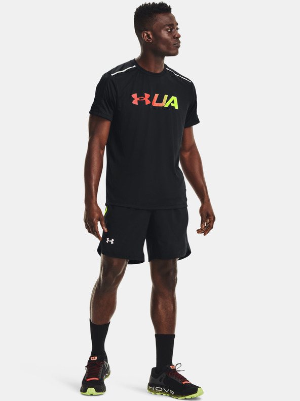 Under Armour Muške majice Under Armour RUN Graphic Print Fill SS