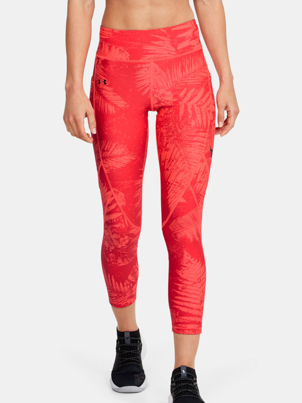 Under Armour Ženske kompresivne tajice Under Armour Project Rock Hg Armour Printed Ank