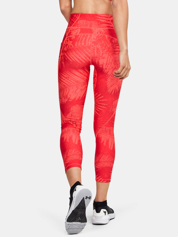 Under Armour Ženske kompresivne tajice Under Armour Project Rock Hg Armour Printed Ank