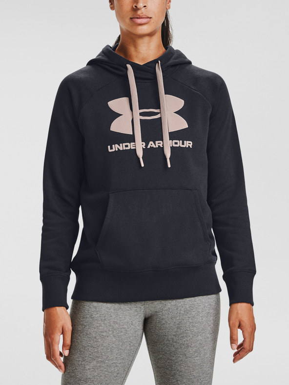 Under Armour Ženski pulover Under Armour Rival Fleece Logo Hoodie