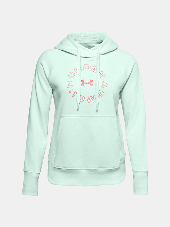 Under Armour Zenska jakna Under Armour Rival Fleece Metallic Hoodie