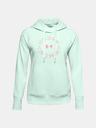 Under Armour Zenska jakna Under Armour Rival Fleece Metallic Hoodie
