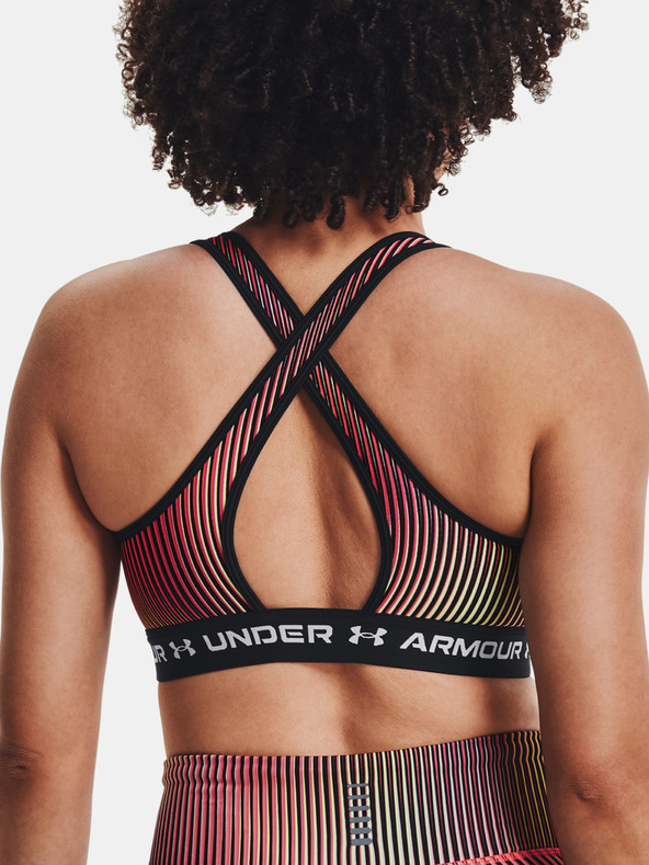 Under Armour Ženski grudnjak Under Armour Crossback Mid Print