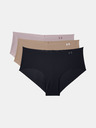 Under Armour Ženske gaćice Under Armour PS Hipster (3 kom)