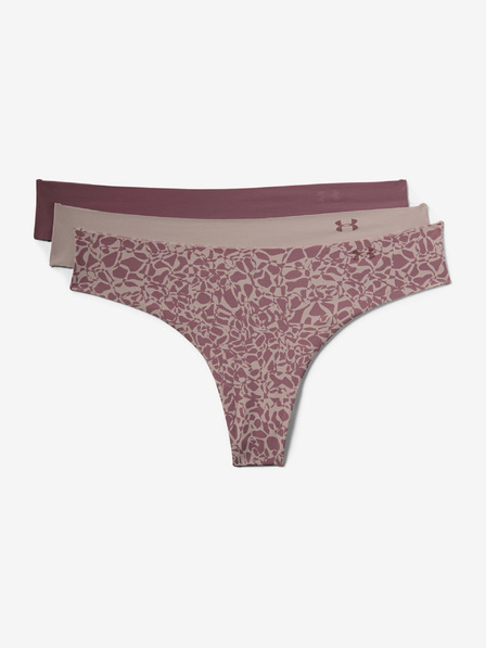 Under Armour Ženske tange Under Armour PS Thong Print (3kom)