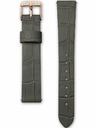 Rosefield Rosefield satovi NCGRG-N95 The Gabby White Sunray Croco Grey Rose Gold