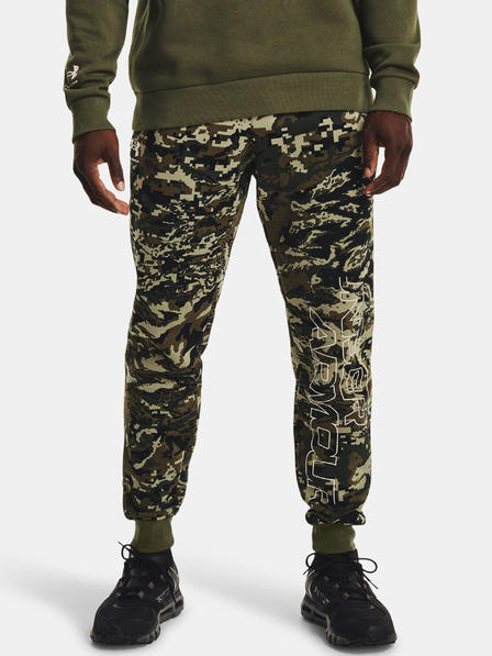 Under Armour Muške hlače Under Armour RIVAL FLC CAMO SCRIPT JGR