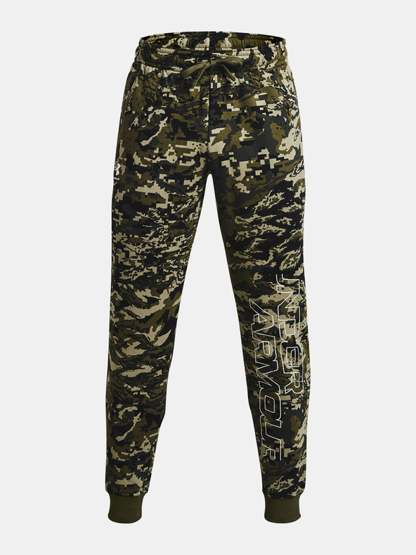Under Armour Muške hlače Under Armour RIVAL FLC CAMO SCRIPT JGR