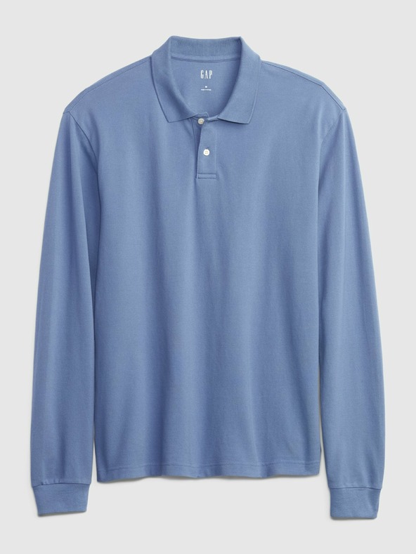 GAP Polo majica pique dugih rukava GAP