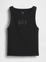 GAP Rebrasta majica bez rukava s logom GAP