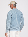 Ombre Clothing Muška traper bomber jakna s efektom pranja kamena - svijetloplava V3 OM-JADJ-0163 Ombre odjeća