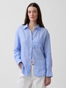 GAP Lanena oversized košulja GAP