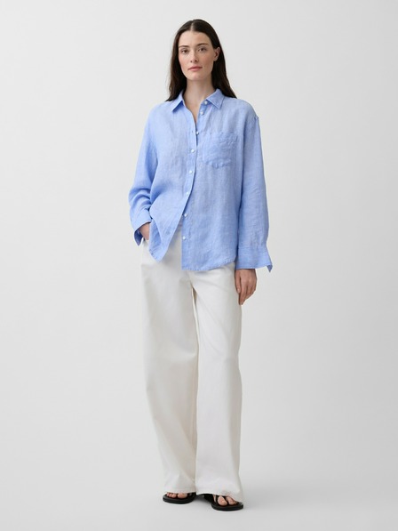 GAP Lanena oversized košulja GAP