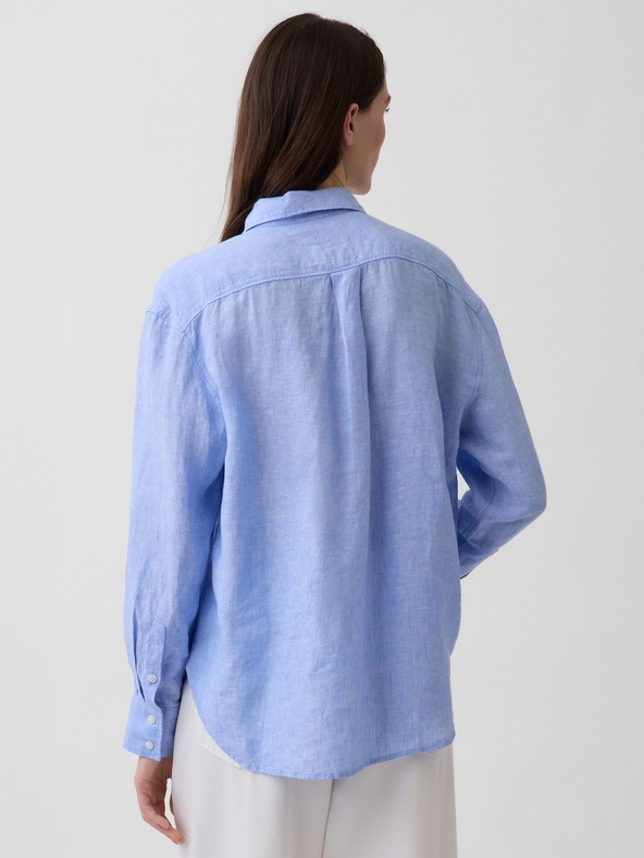 GAP Lanena oversized košulja GAP