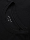 Ombre Clothing Muška pamučna majica regular fit sa vintage printom tetovaže - V2 black OM-TSPT-0257 Ombre Clothing