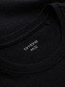 Ombre Clothing Muška pamučna majica sa printom College - V2 black OM-TSPT-0269 Ombre Clothing