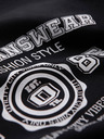 Ombre Clothing Muška pamučna majica sa printom College - V2 black OM-TSPT-0269 Ombre Clothing