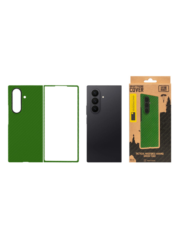 Tactical Tactical MagForce Aramid Zaštita za Samsung Galaxy Z Fold 7 Green Toad
