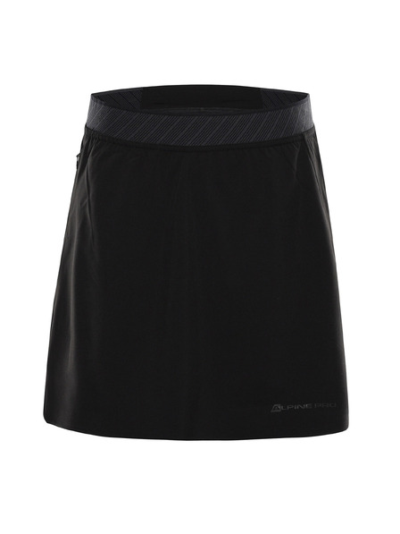 ALPINE PRO Ženske outdoor suknje s cool-dry ALPINE PRO UDENA black