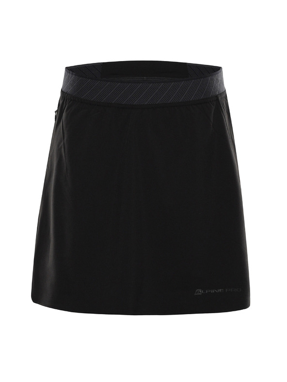 ALPINE PRO Ženske outdoor suknje s cool-dry ALPINE PRO UDENA black