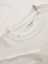 Ombre Clothing Majica OM-TSBC-0291 - off white/off white/crna Ombre Clothing