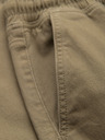 Ombre Clothing Muške hlače JOGGERY s cargo džepovima na rajsferšlus - khaki V1 OM-PAJO-0290 Ombre Clothing