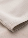 Ombre Clothing Muške pamučne kratke hlače s vezicama i džepovima - svijetla bež V1 OM-SRBS-0205 Ombre Clothing