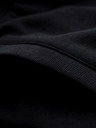 Ombre Clothing Muške pamučne kratke hlače s vezicama i džepovima - crna V5 OM-SRBS-0205 Ombre Clothing