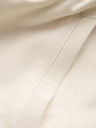 Ombre Clothing Muške pamučne kratke hlače s rubom i džepovima - krem V12 OM-SRBS-0205 Ombre Clothing