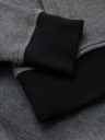 Ombre Clothing Muška pletena bomber jakna - crna