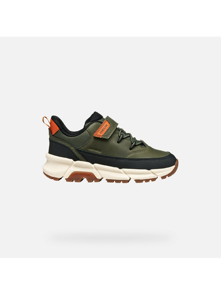 Geox Khaki dječačke tenisice Geox Flexyper Plus
