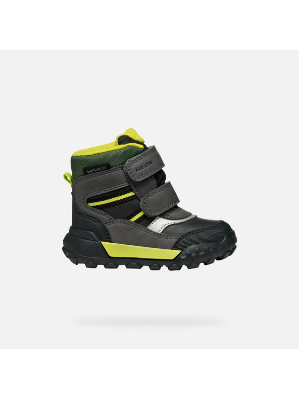 Geox Dječaci prvi koraci Geox Trekkyup ABX Crna