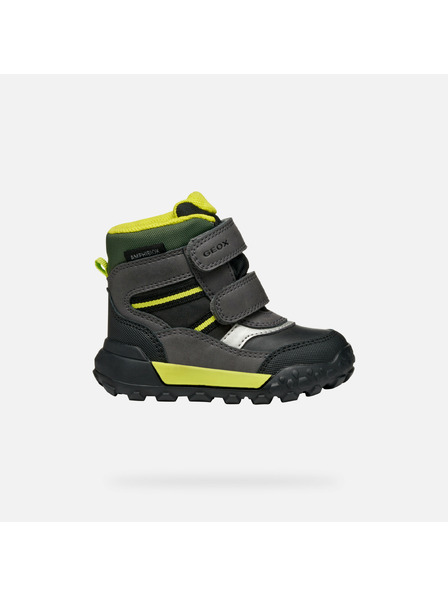 Geox Dječaci prvi koraci Geox Trekkyup ABX Crna